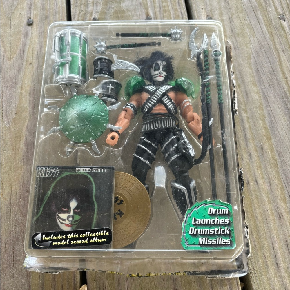 KISS Band Action Figurine Drummer Peter Criss 1997